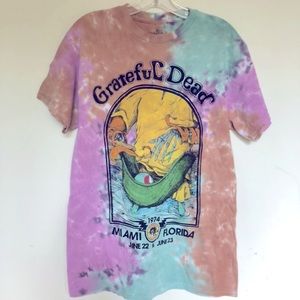 Grateful Dead Miami 1974 Tie Dye Dave’s Picks T shirt